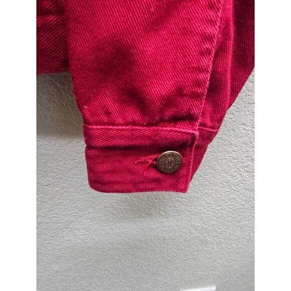 Bill Blass Cowgirl Statement Lace and Fringe Western Jean Jacket M - Picture 7 of 10